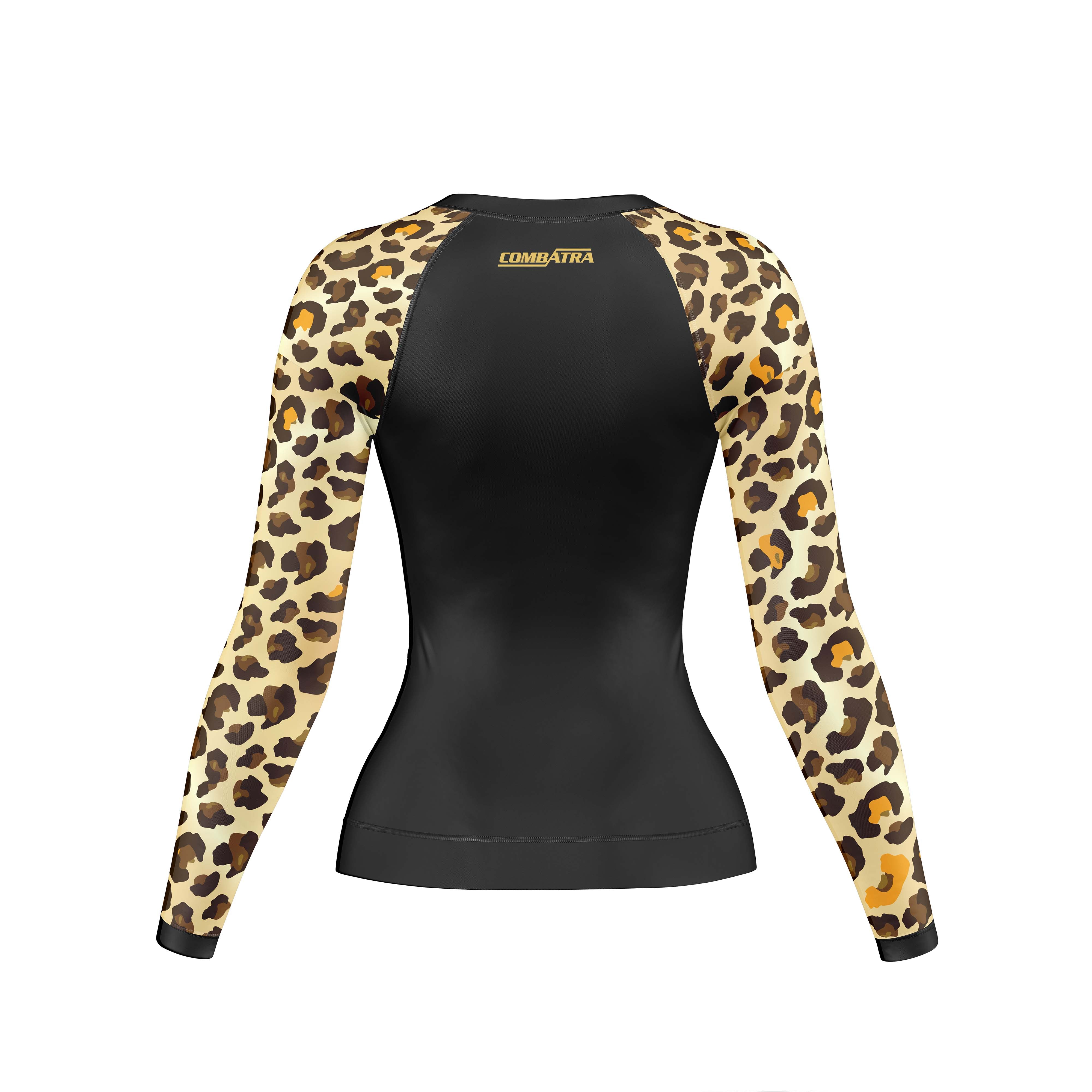 Leopard rage  Compression Rash Guard For Women