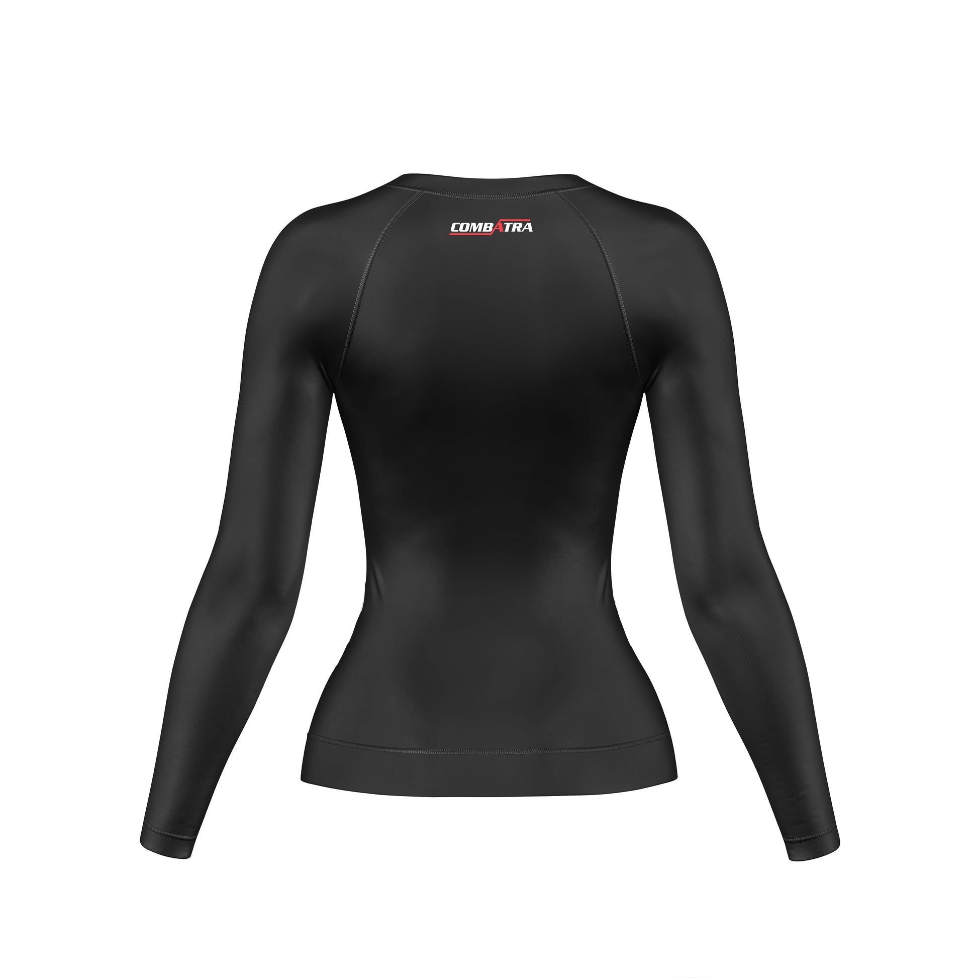 Black Edition Compression Rash Guard For Women - Combatra