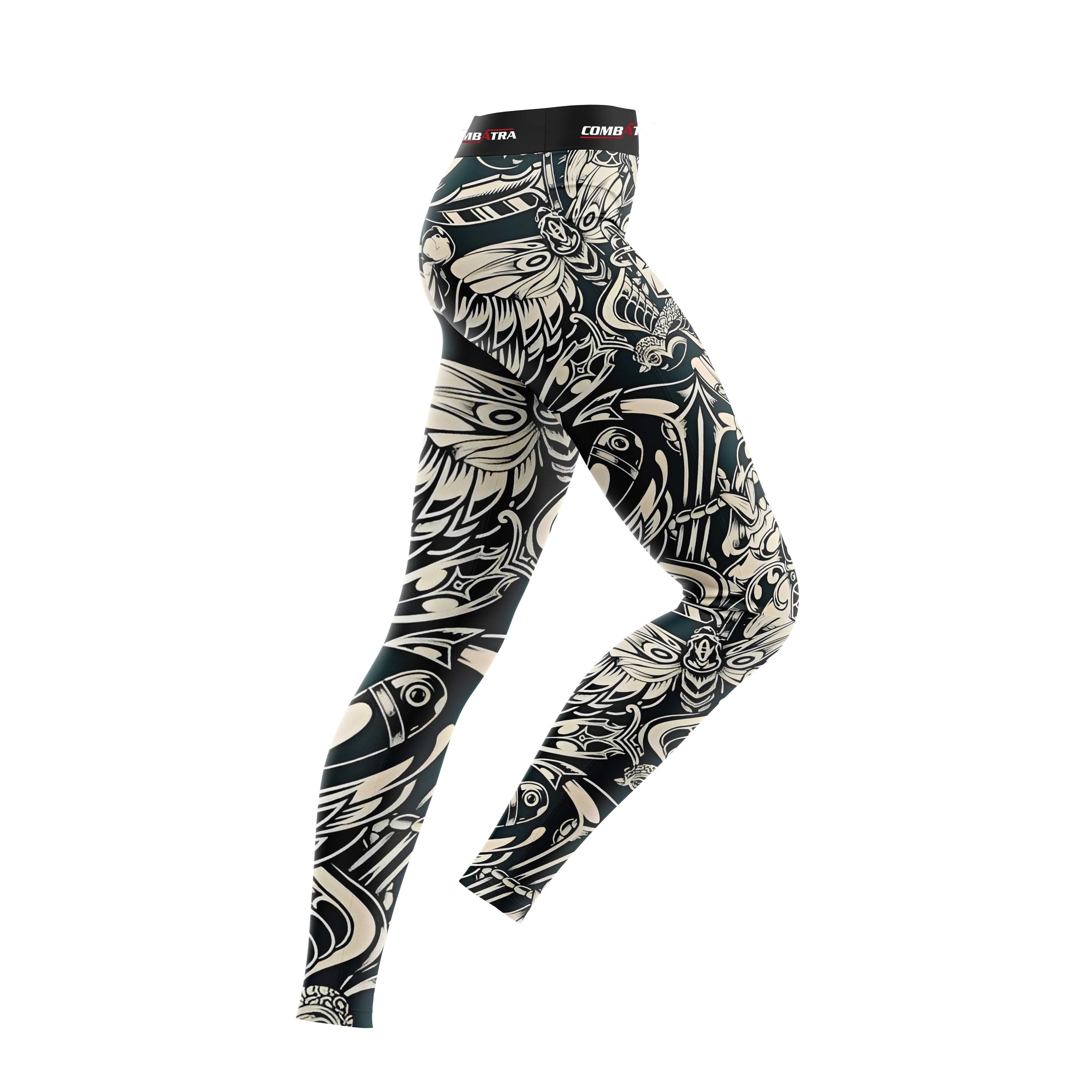 Tattoo Style Compression spats For Women