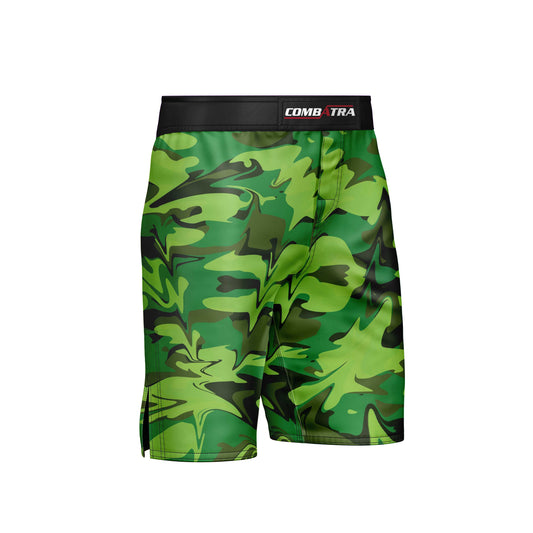 Camo Battle Field MMA Shorts - Combatra
