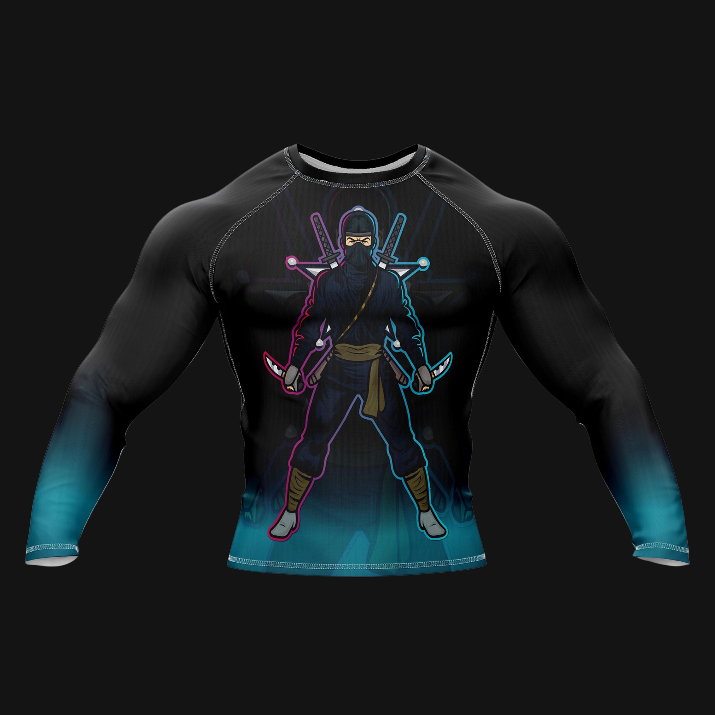 Cyber Ninja Compression Rash Guard