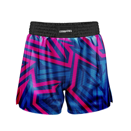 Abstract Geometric Muay Thai Shorts