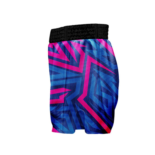 Abstract Geometric Muay Thai Shorts