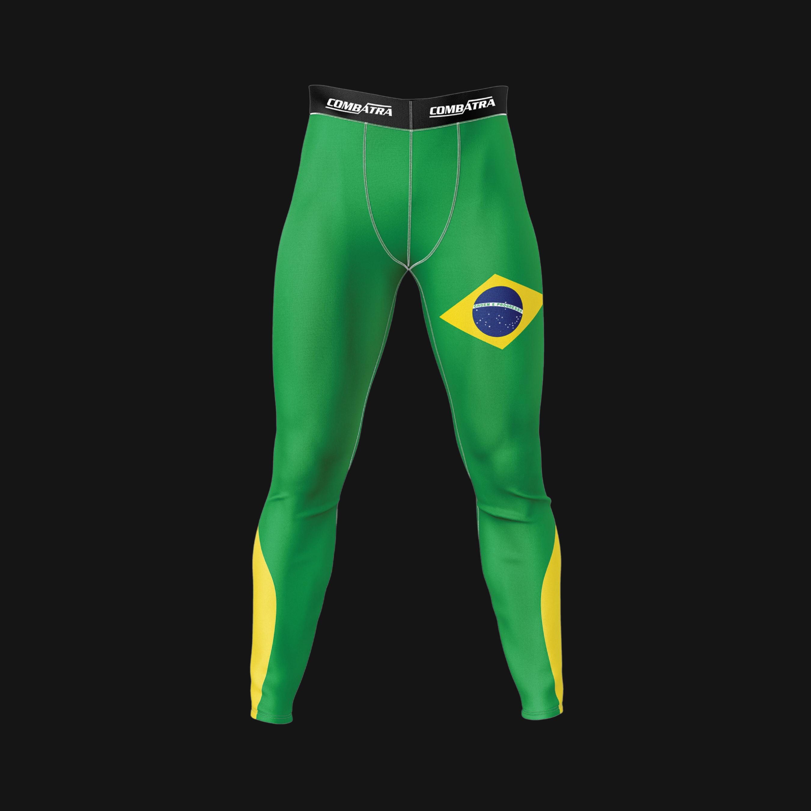 Brazilian Flag Compressional pant