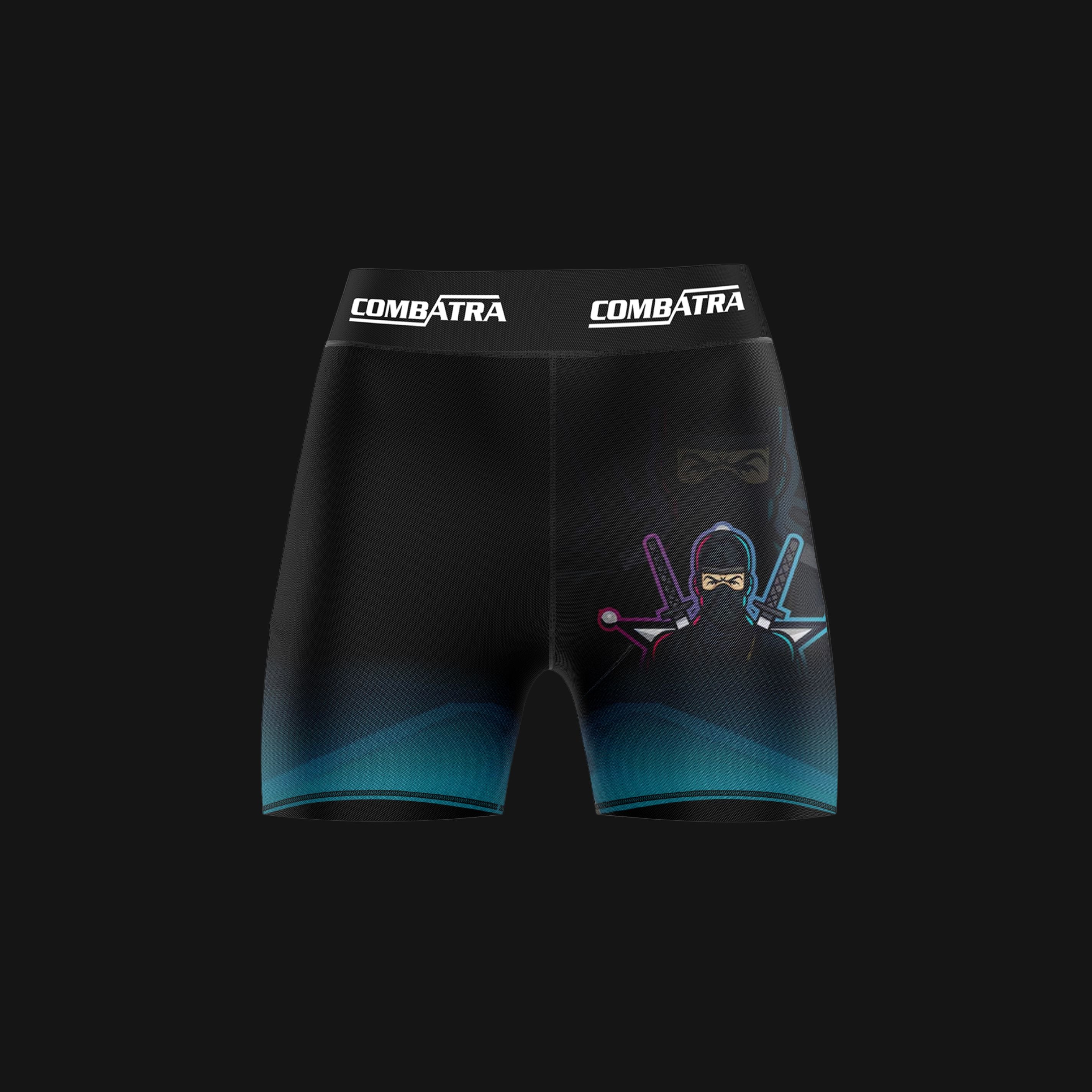 Cyber Ninja   Women’s  Compression Shorts -  Combat Shorts