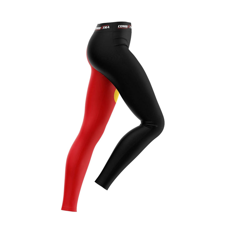 Aboriginal Art Compression Pants For Women - Compression Pants | Combatra