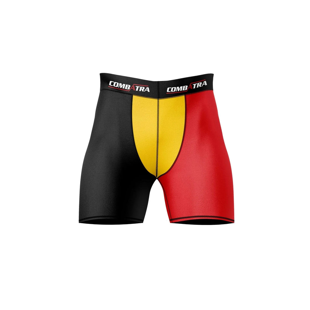 Aboriginal Art Compression Shorts - Compression Shorts | Combatra