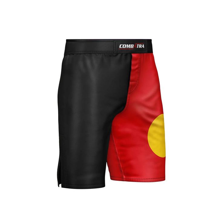 Aboriginal Flag MMA Shorts | Combatra