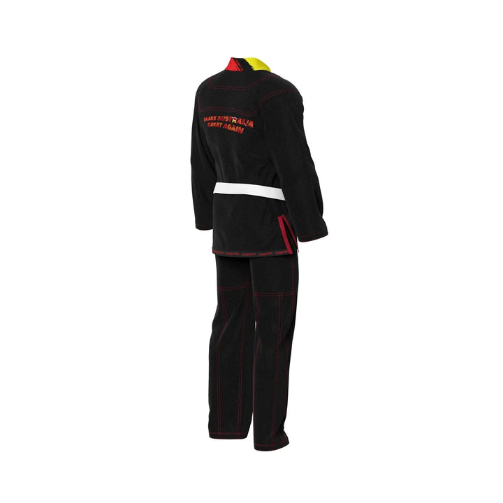 Aboriginal Traditional Art Patriotic Brazilian Jiu - Jitsu Gi - Patriotic Gi | Combatra