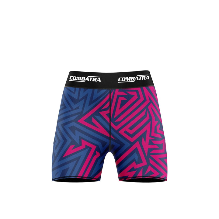 Abstract Geometric Compression Shorts - Compression Shorts | Combatra