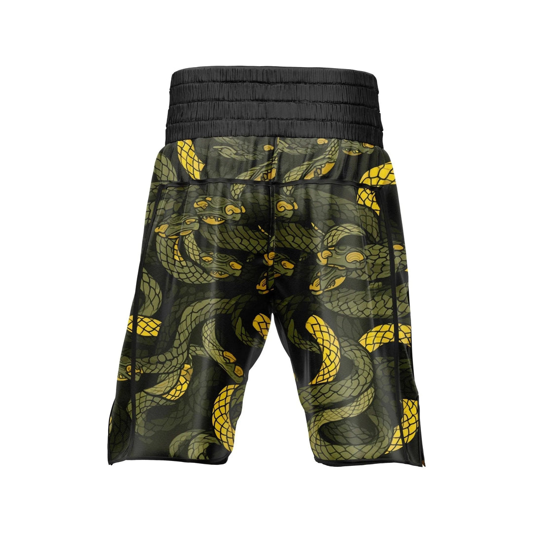 Abstract Snake Fury Boxer Short - Boxing Shorts | Combatra