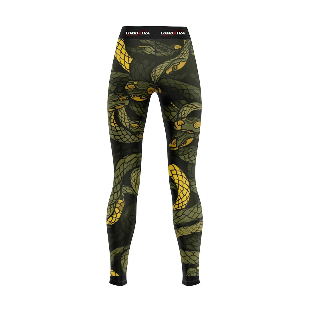 Abstract Snake fury Compression Pants - Compression Pants | Combatra