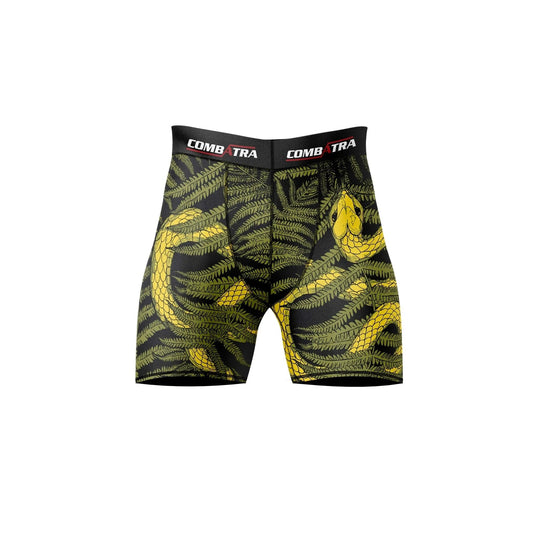 Abstract Snake Fury Compression Shorts - Compression Shorts | Combatra
