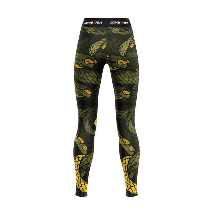 Abstract Snake Fury Compression spats For Women - Compression Spats | Combatra