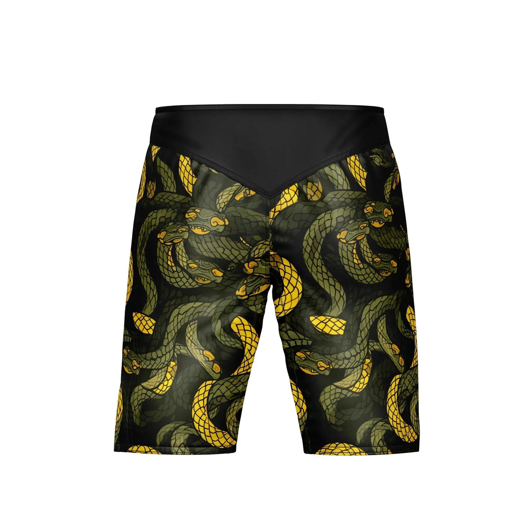 Abstract Snake Fury MMA Shorts - MMA Shorts | Combatra