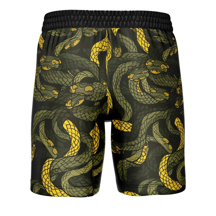 Abstract Snake Fury Training Shorts - Abstract Design - Training Shorts | Combatra