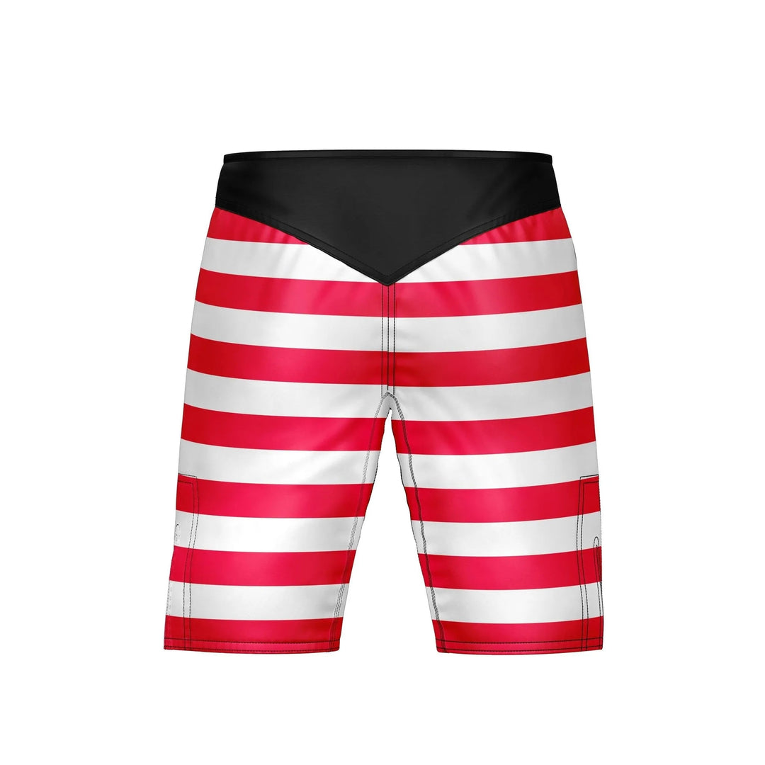 American Flag Fight Shorts - Patriotic MMA Gear - MMA Shorts | Combatra
