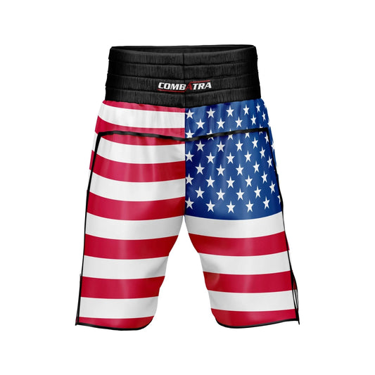 American Flag Print Boxer Briefs - Boxing Shorts | Combatra