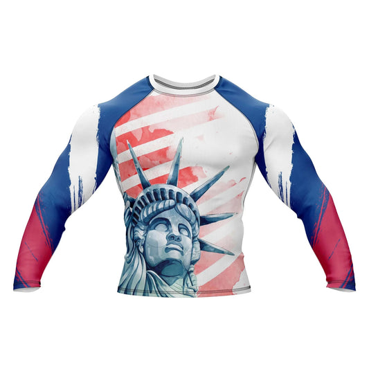 American Spirit Patriotic Rashguard - Patriotic Rashguards | Combatra