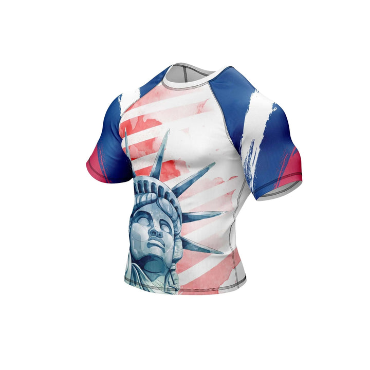 American Spirit Patriotic Rashguard - Patriotic Rashguards | Combatra