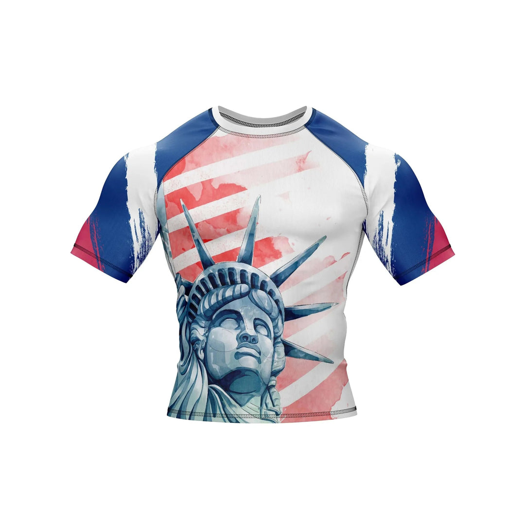 American Spirit Patriotic Rashguard - Patriotic Rashguards | Combatra