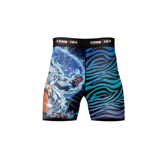 Anime Ascension Warrior Compression Shorts - Compression Shorts | Combatra