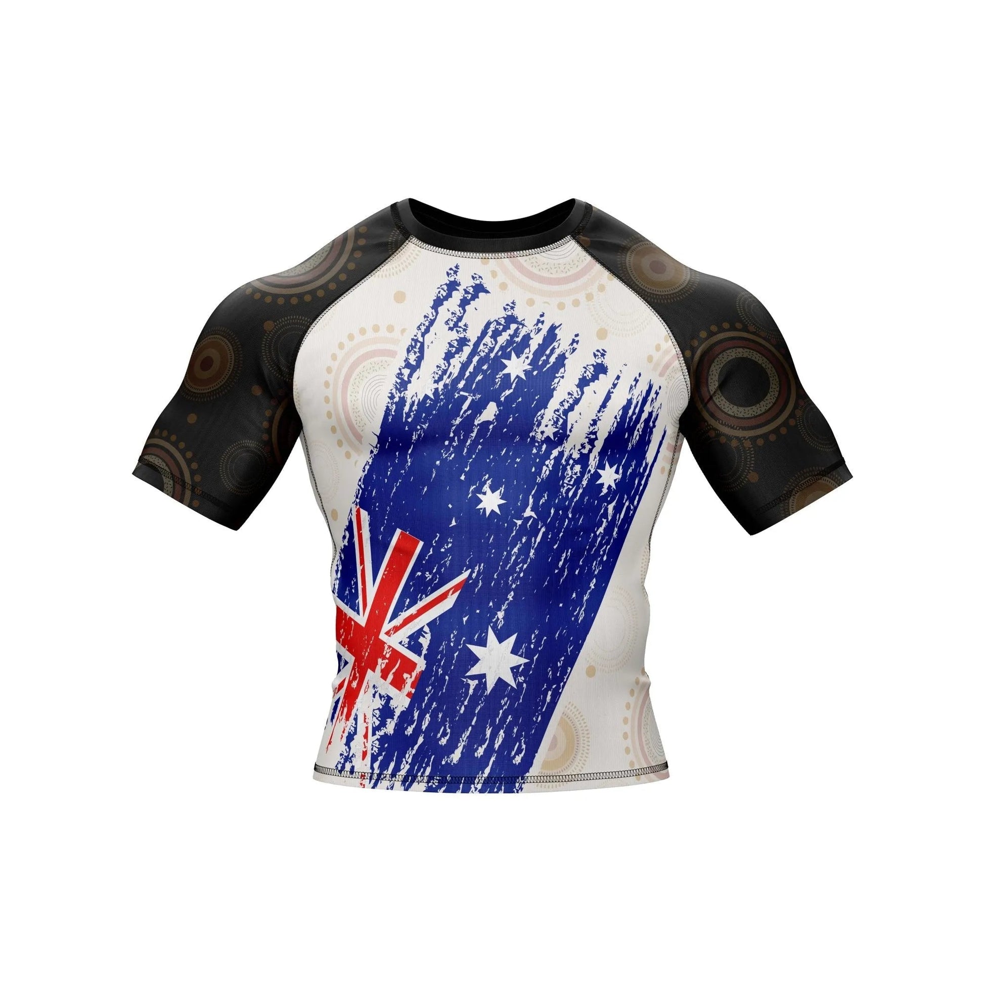 Australia Pride Aussie Spirit Patriotic Rashguard - Patriotic Rashguards | Combatra