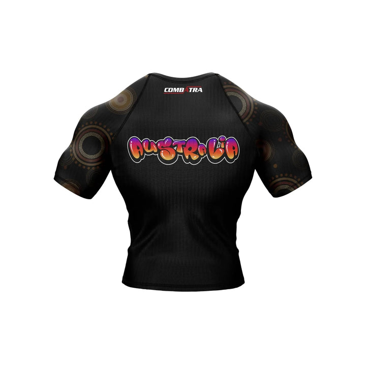 Australia Pride Aussie Spirit Patriotic Rashguard - Patriotic Rashguards | Combatra