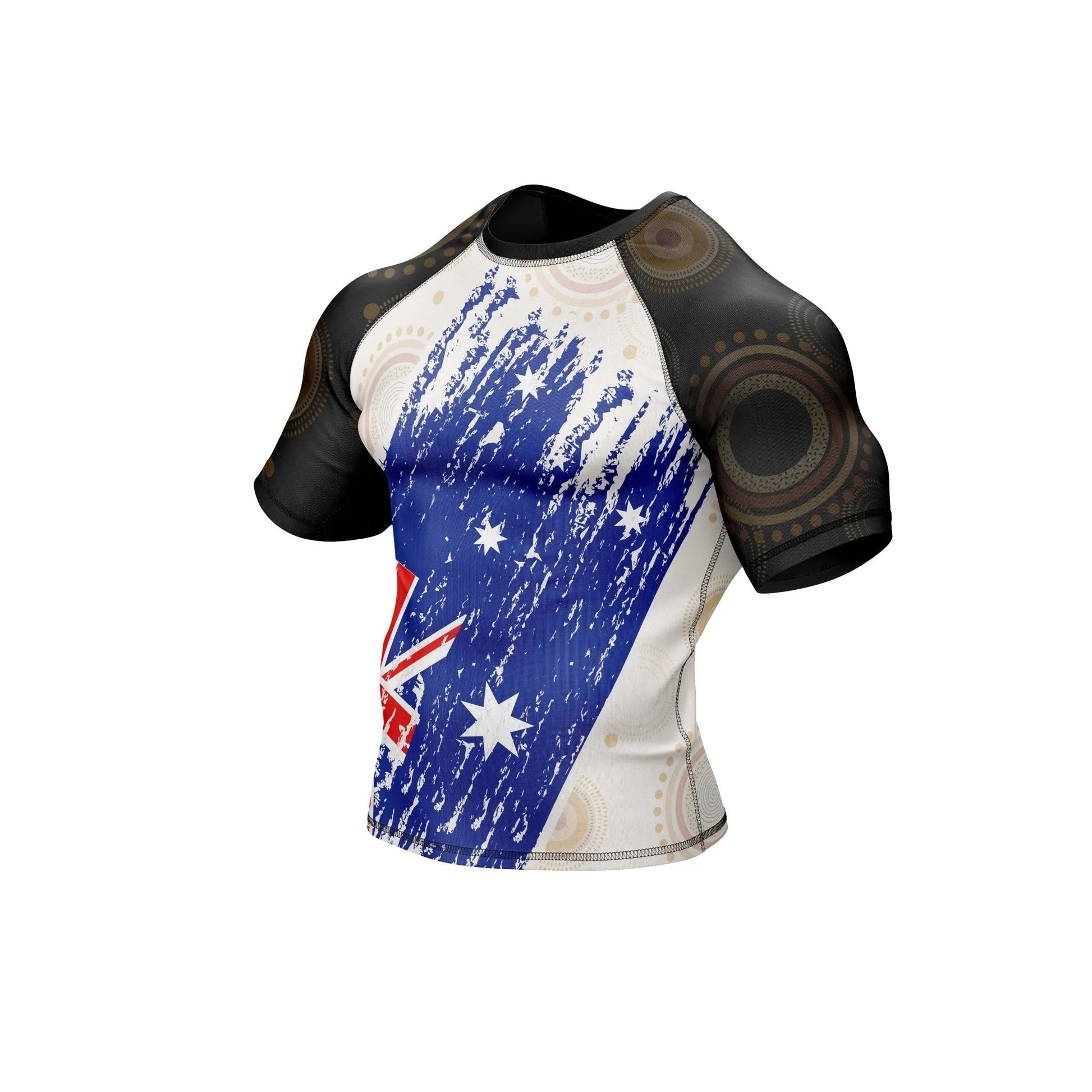 Australia Pride Aussie Spirit Patriotic Rashguard - Patriotic Rashguards | Combatra
