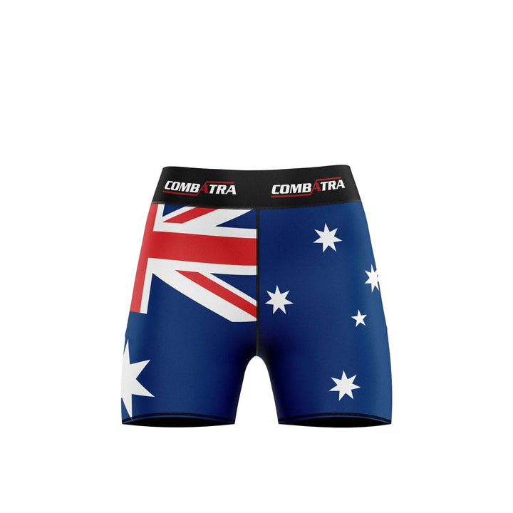Australia Pride Aussie Spirit Women’s Compression Shorts - Combat Shorts - Compression Shorts | Combatra