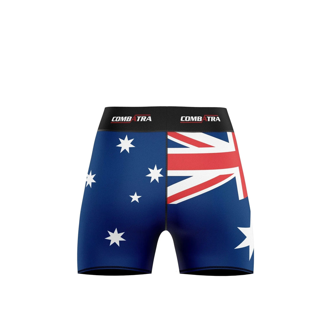 Australia Pride Aussie Spirit Women’s Compression Shorts - Combat Shorts - Compression Shorts | Combatra