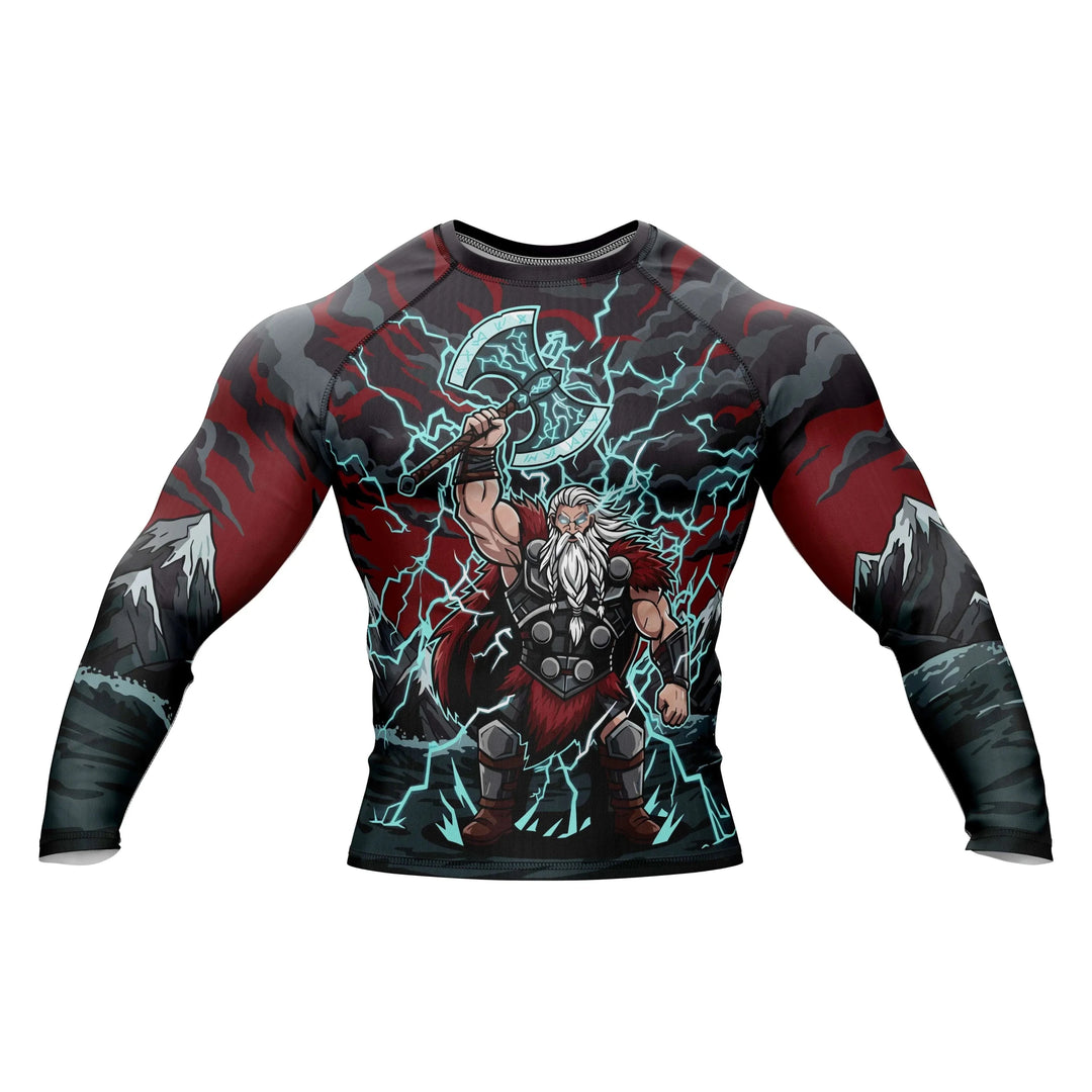 Axe of Storm Compression Rash Guard - Premium Rashguards | Combatra