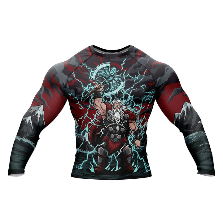 Axe of Storm Compression Rash Guard - Premium Rashguards | Combatra