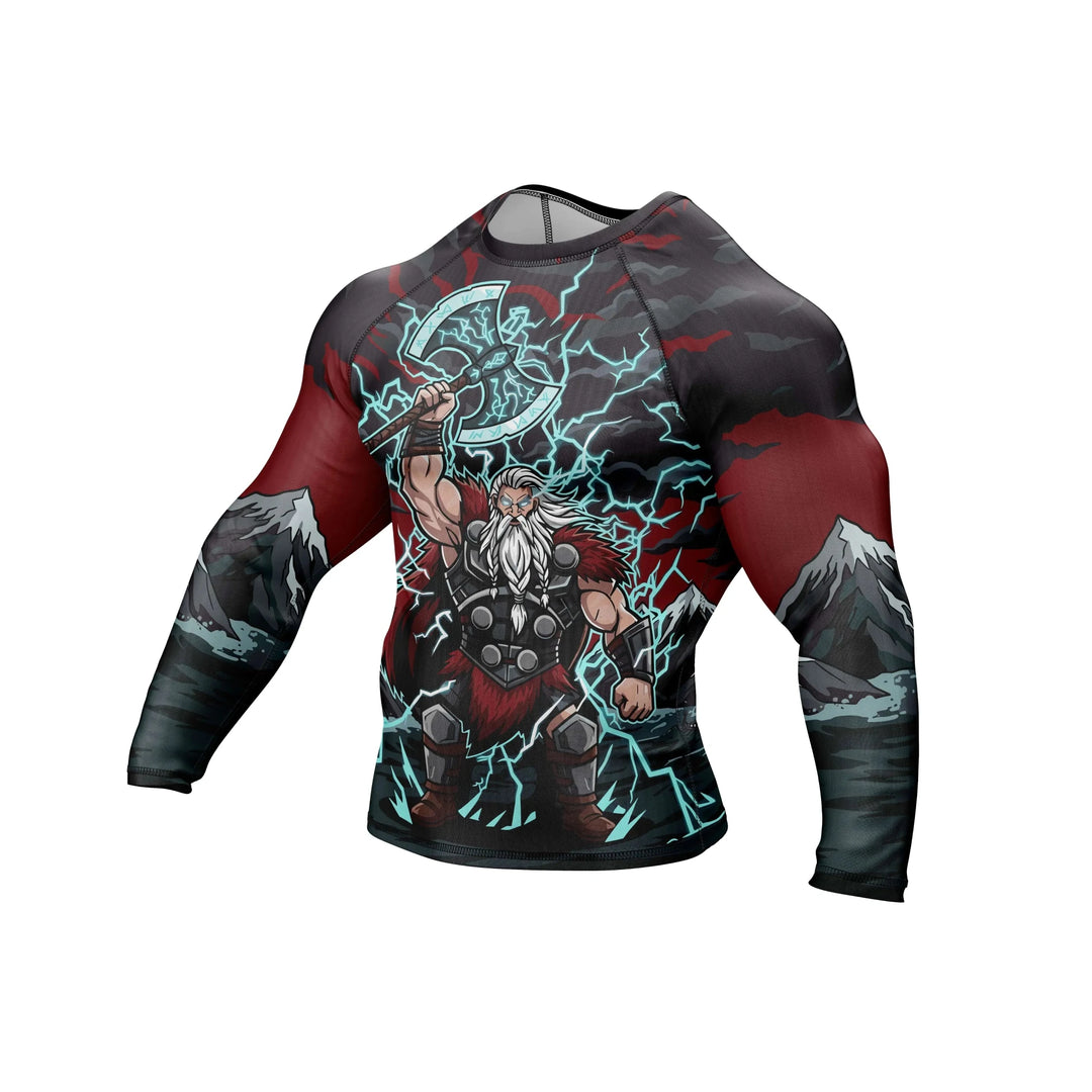 Axe of Storm Compression Rash Guard - Premium Rashguards | Combatra