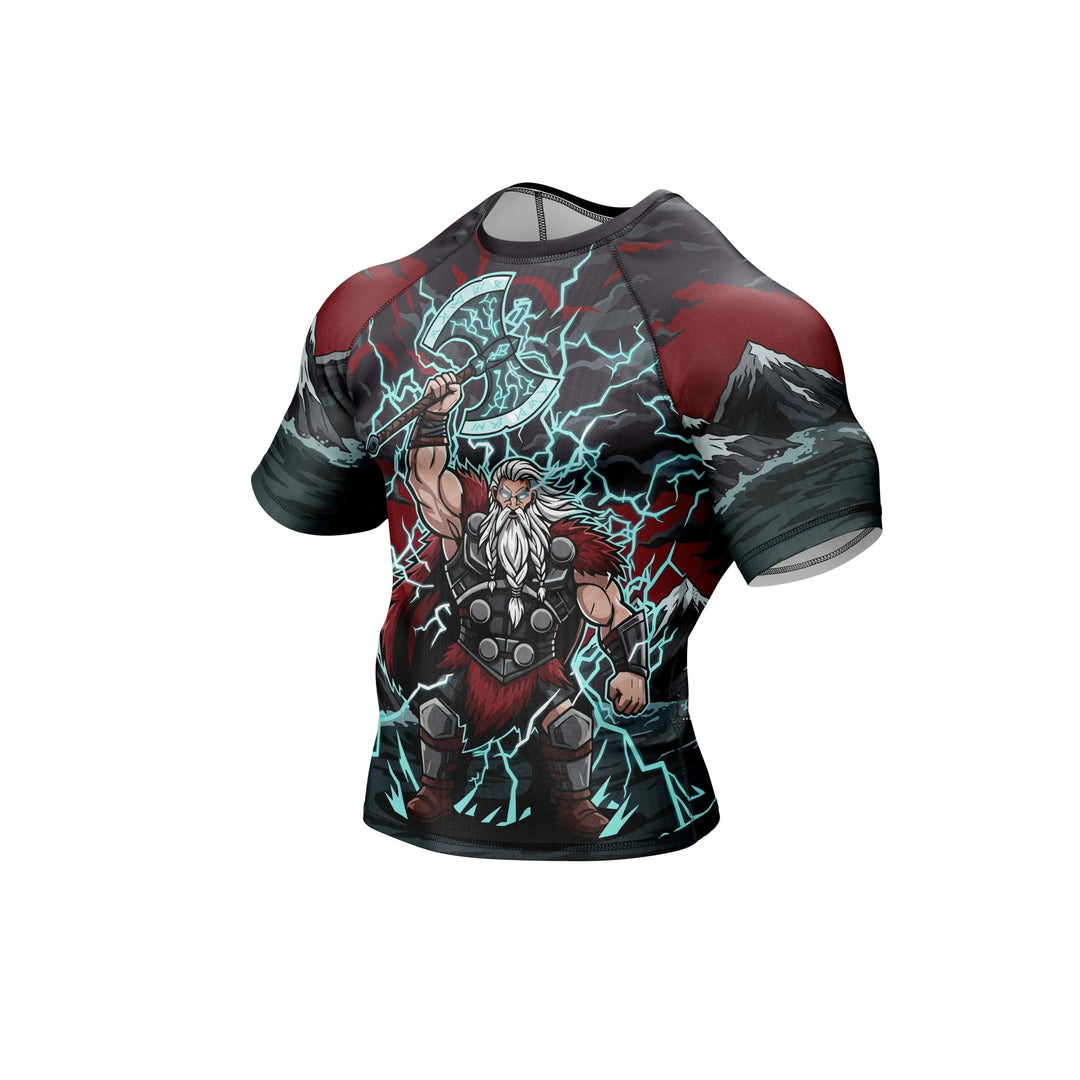Axe of Storm Compression Rash Guard - Premium Rashguards | Combatra