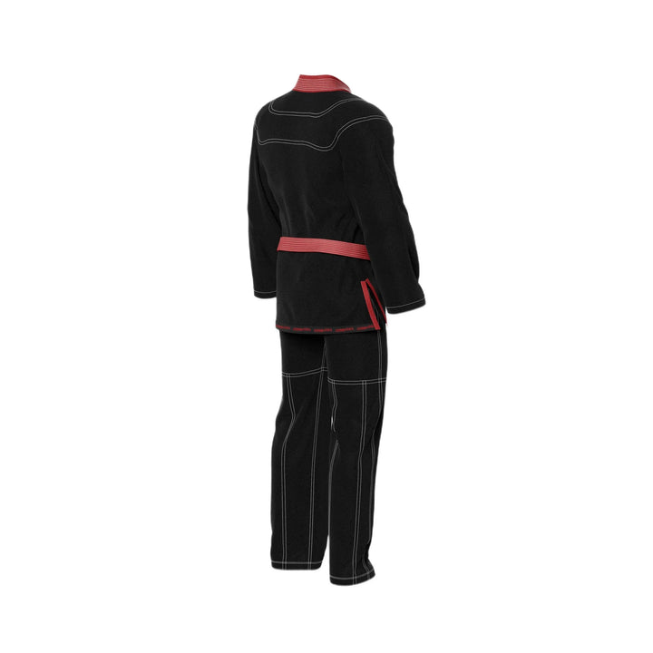 Basic Black with Red threads Jiu - Jitsu Gi - Standard GI | Combatra