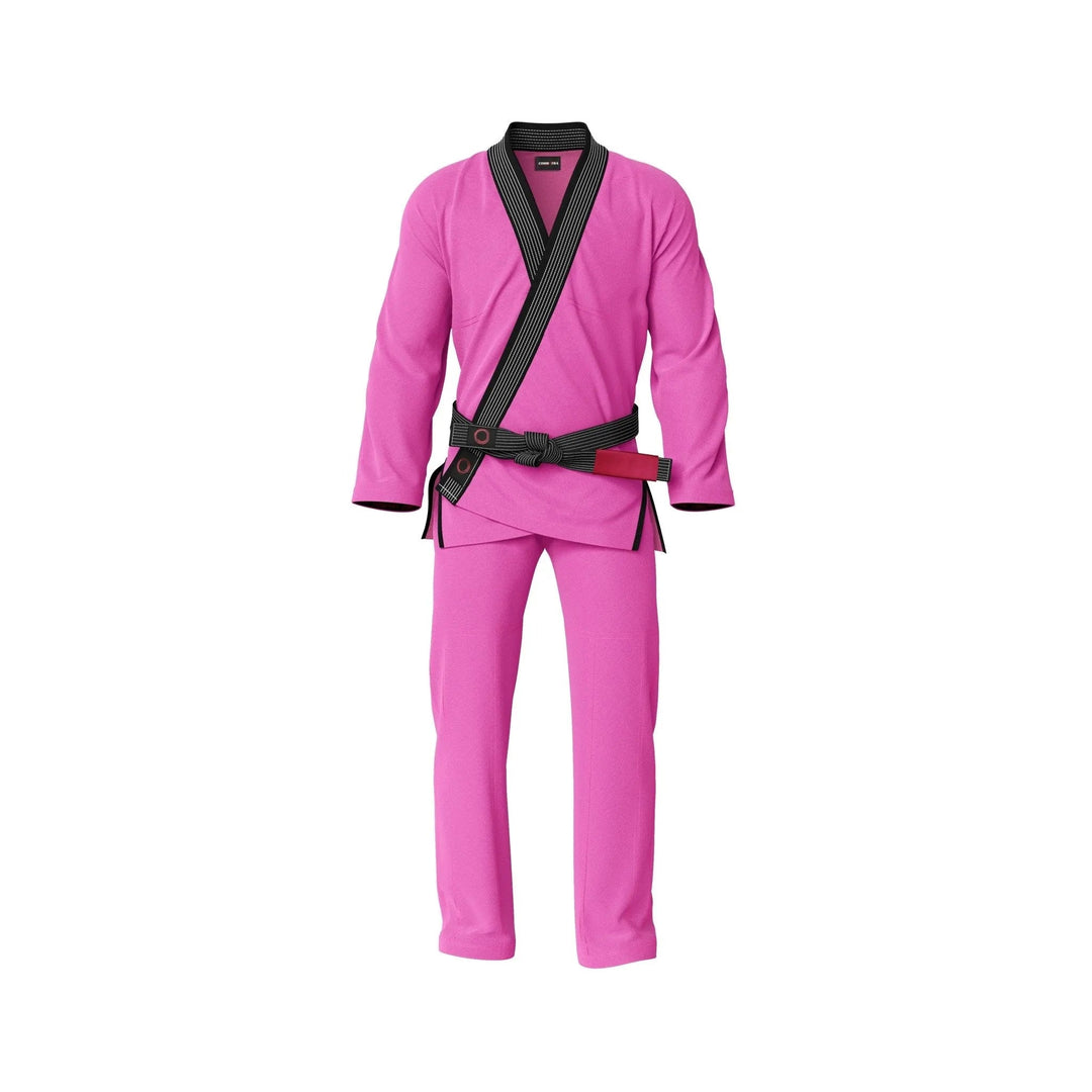 Basic Pink with Black threads Jiu - Jitsu Gi - Standard GI | Combatra
