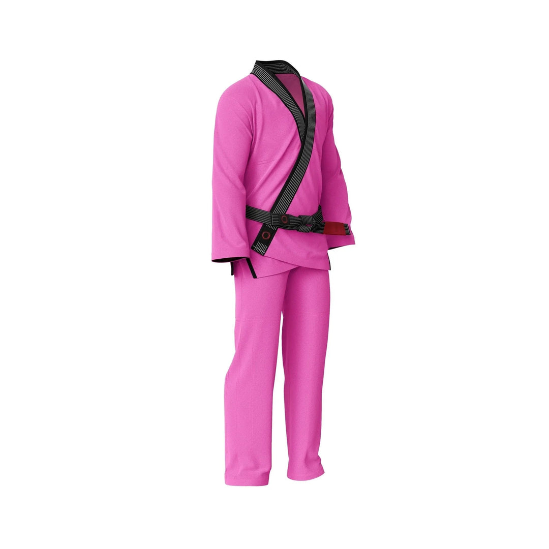 Basic Pink with Black threads Jiu - Jitsu Gi - Standard GI | Combatra