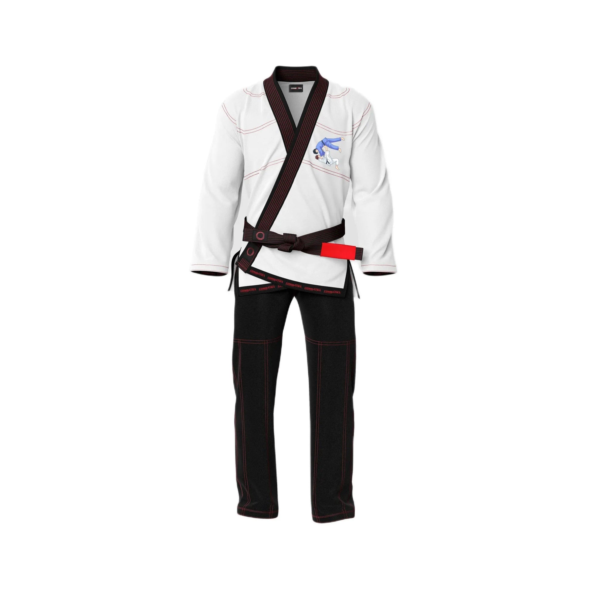 Basic White and Black Jiu - Jitsu Gi - Standard GI | Combatra
