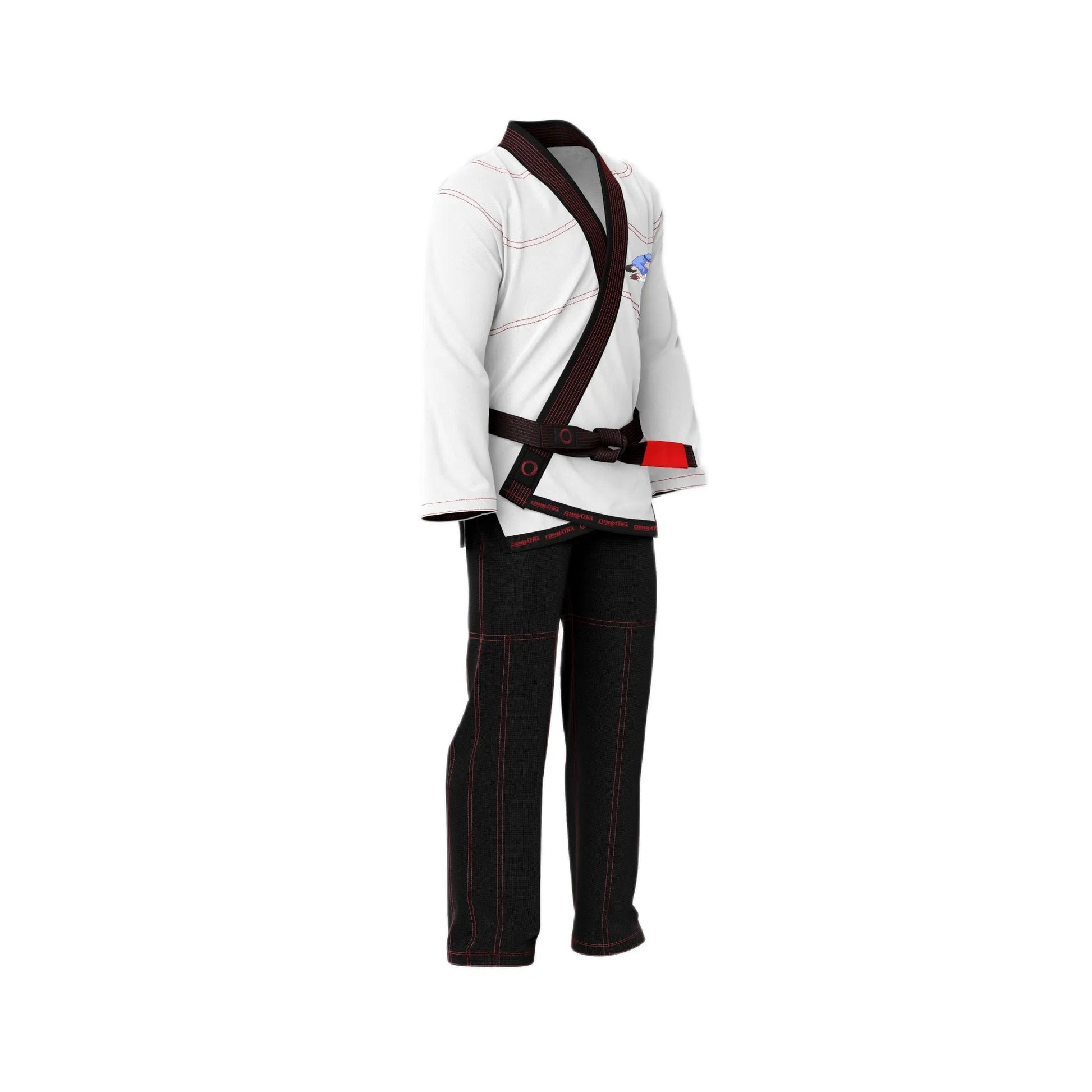 Basic White and Black Jiu - Jitsu Gi - Standard GI | Combatra
