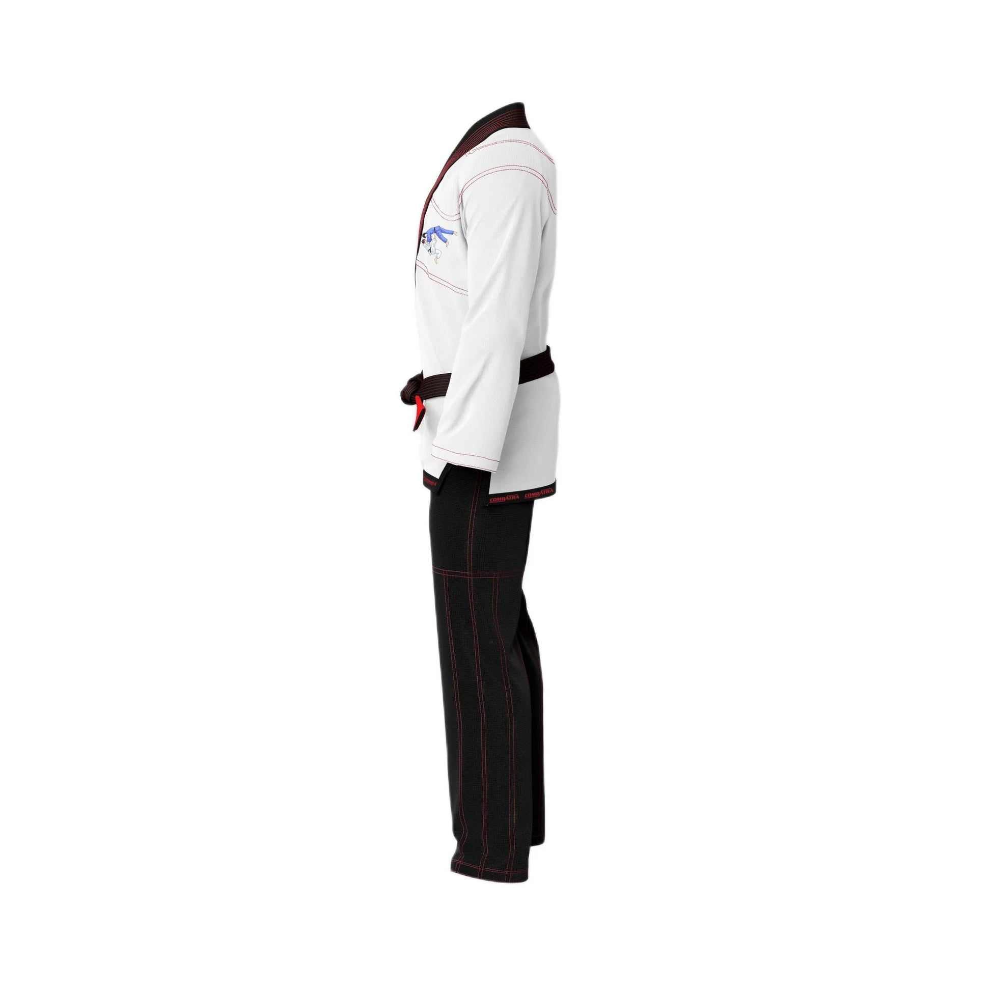Basic White and Black Jiu - Jitsu Gi - Standard GI | Combatra