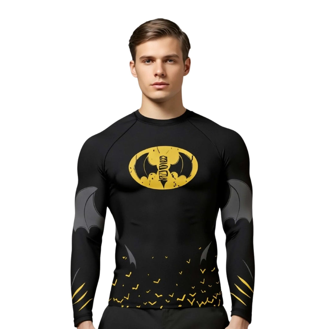 Bat Force Compression Rash Guard - Premium Rashguards | Combatra