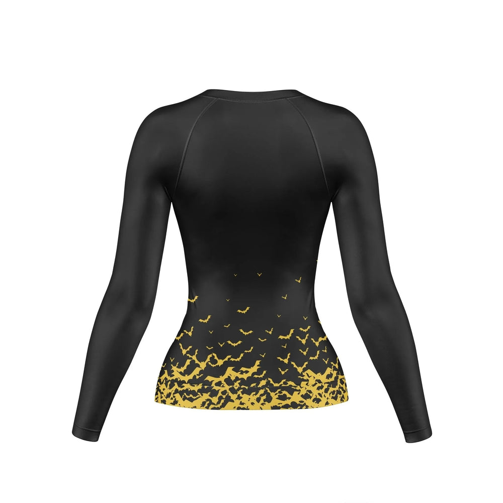 Bat Force Compression Rashguard For Women - Premium Rashguards | Combatra