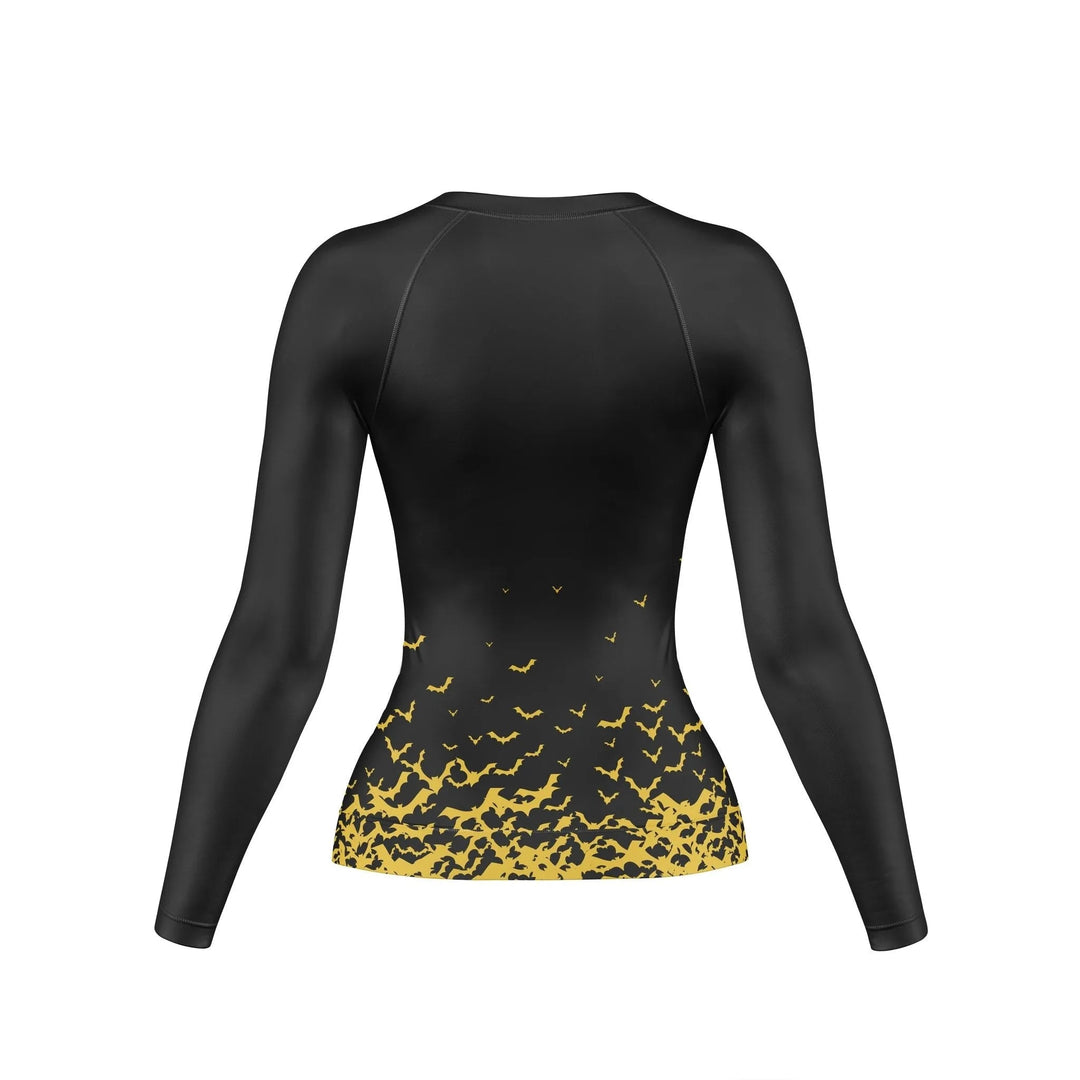 Bat Force Compression Rashguard For Women - Premium Rashguards | Combatra