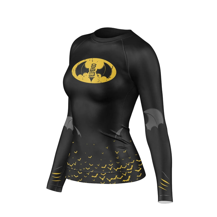 Bat Force Compression Rashguard For Women - Premium Rashguards | Combatra