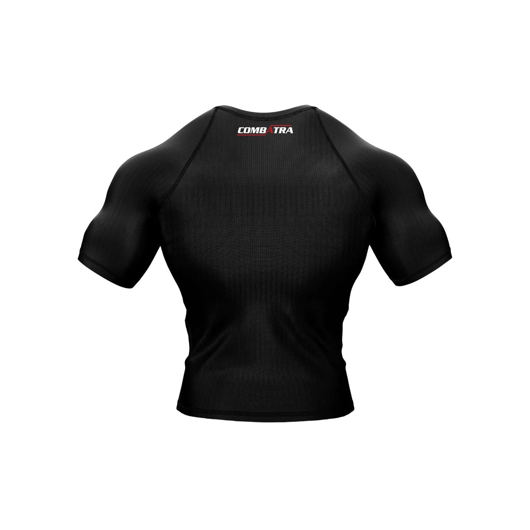 Black Compression Guard - Ultimate Rash Protection - Ranked Rashguard | Combatra