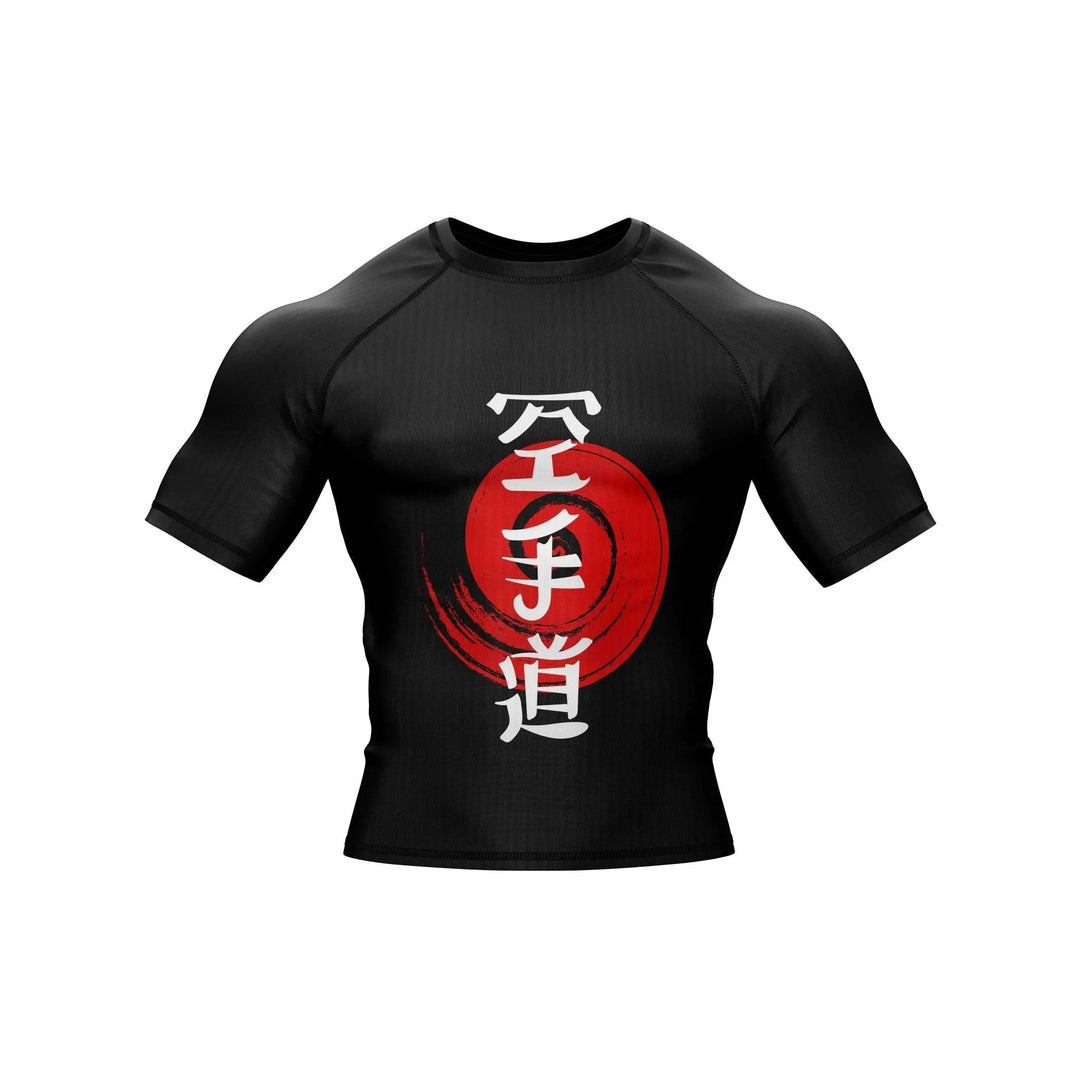 Black Edition Compression Rash Guard - Premium Rashguards | Combatra