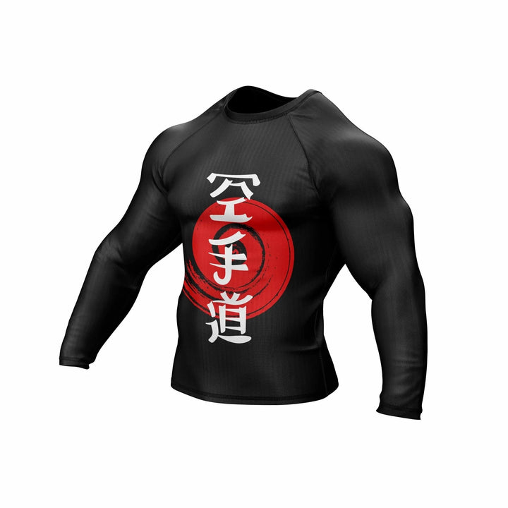 Black Edition Compression Rash Guard - Premium Rashguards | Combatra