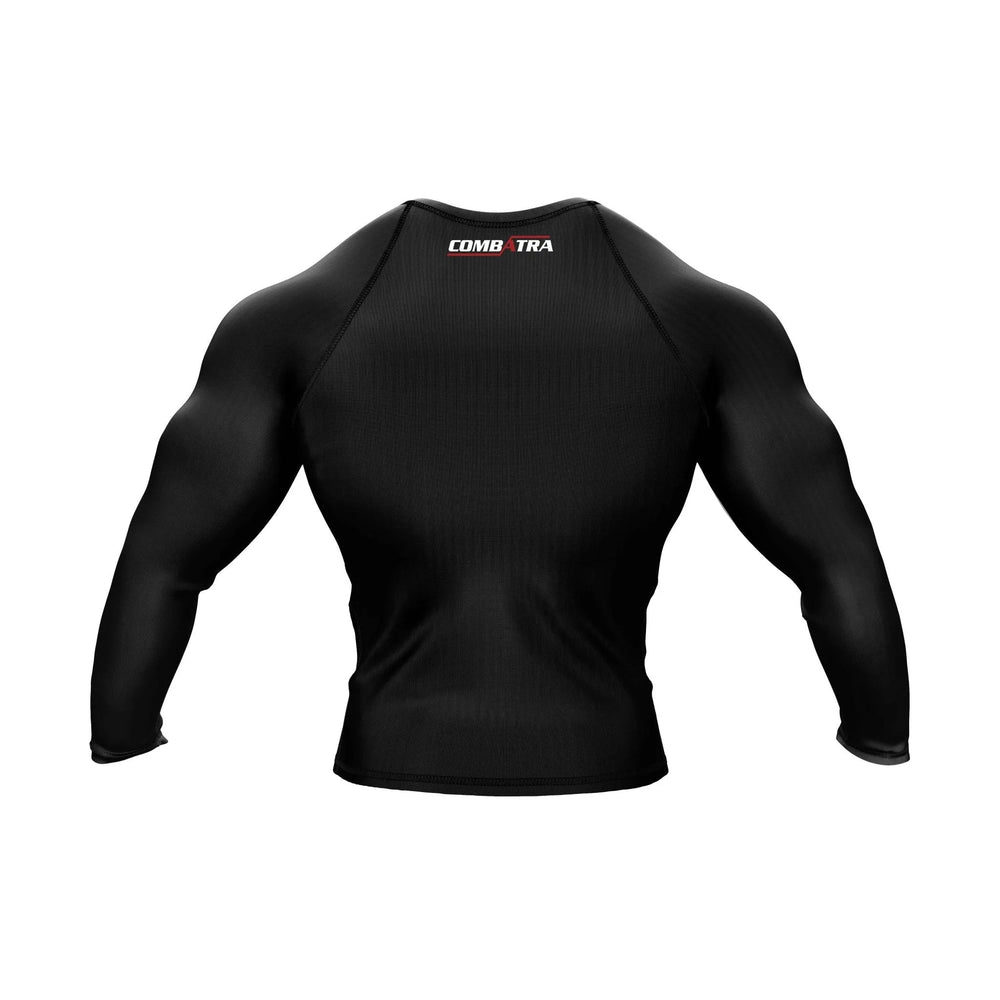 Black Edition Compression Rash Guard - Premium Rashguards | Combatra