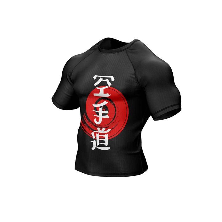 Black Edition Compression Rash Guard - Premium Rashguards | Combatra